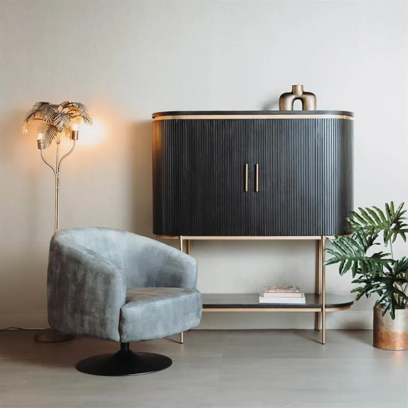 Voordeelprijs Barga Fauteuil - Bliss 4 grey (draaibaar)